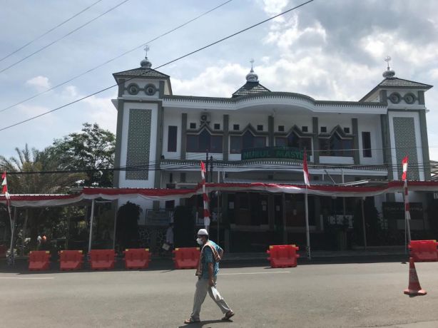 Suasana Selesai Sholat Jumat 06 Agustus 2021