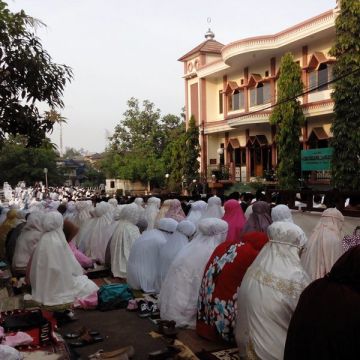 Potret Idul Fithri 1440 H jamaah Nurul Masyriq